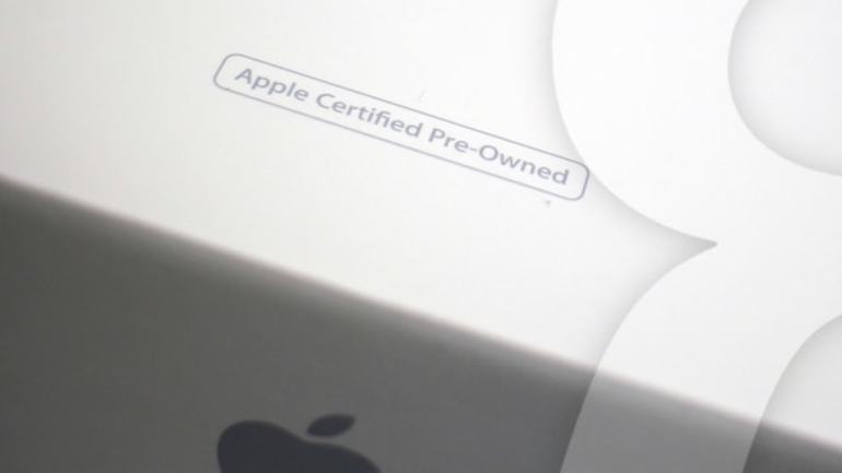 Apple, сертифицирани предварително собственост