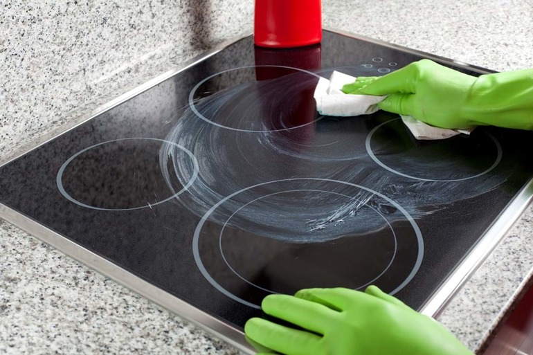  как да миете печка от стъклокерамика