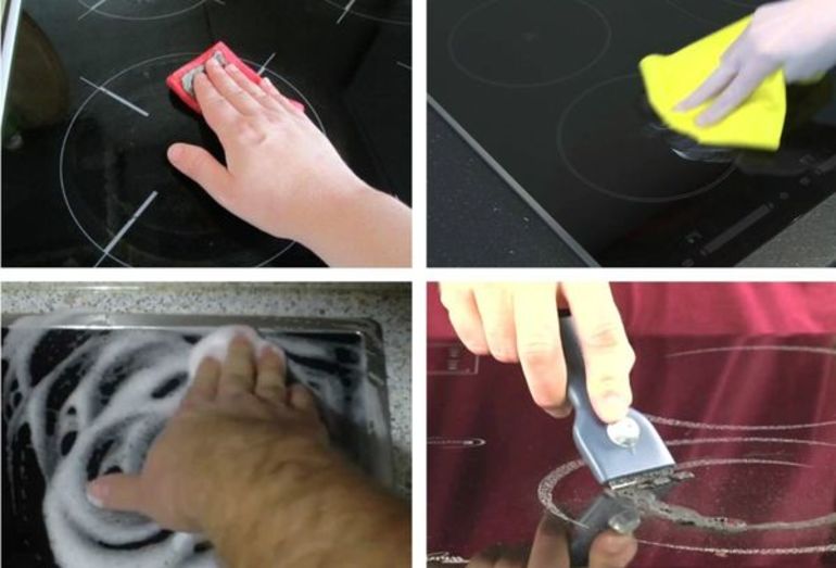  как да миете печка от стъклокерамика