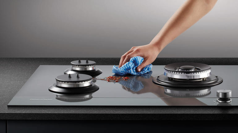 How to wash ceramic tiles from carbon deposits